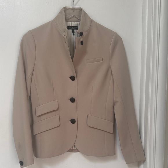 Rag and & Bone Slade Ponte Blazer Stone Size 0 - Picture 4 of 7